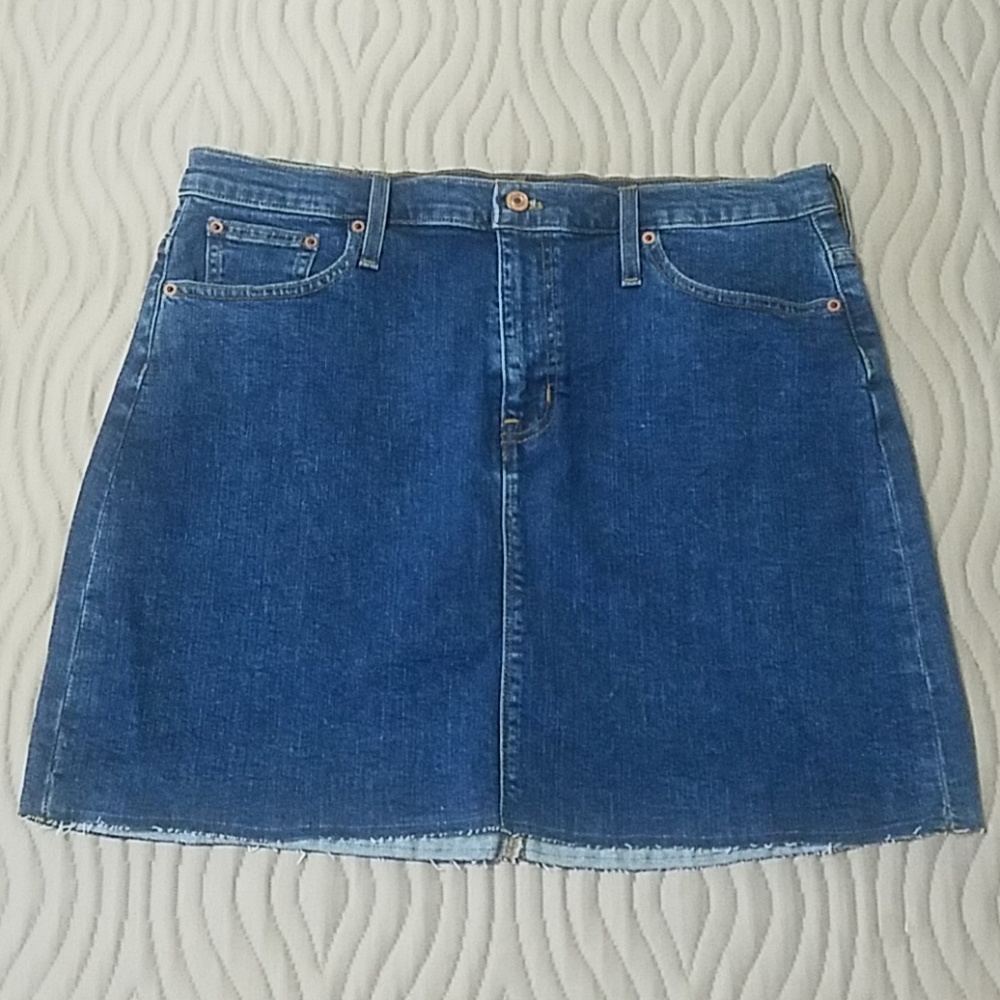 NWT J. Crew jean skirt